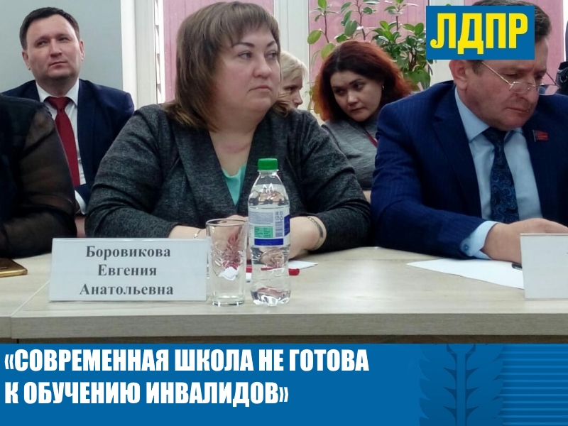 ЕВГЕНИЯ БОРОВИКОВА: «СОВРЕМЕННАЯ ШКОЛА НЕ ГОТОВА К ОБУЧЕНИЮ ИНВАЛИДОВ»