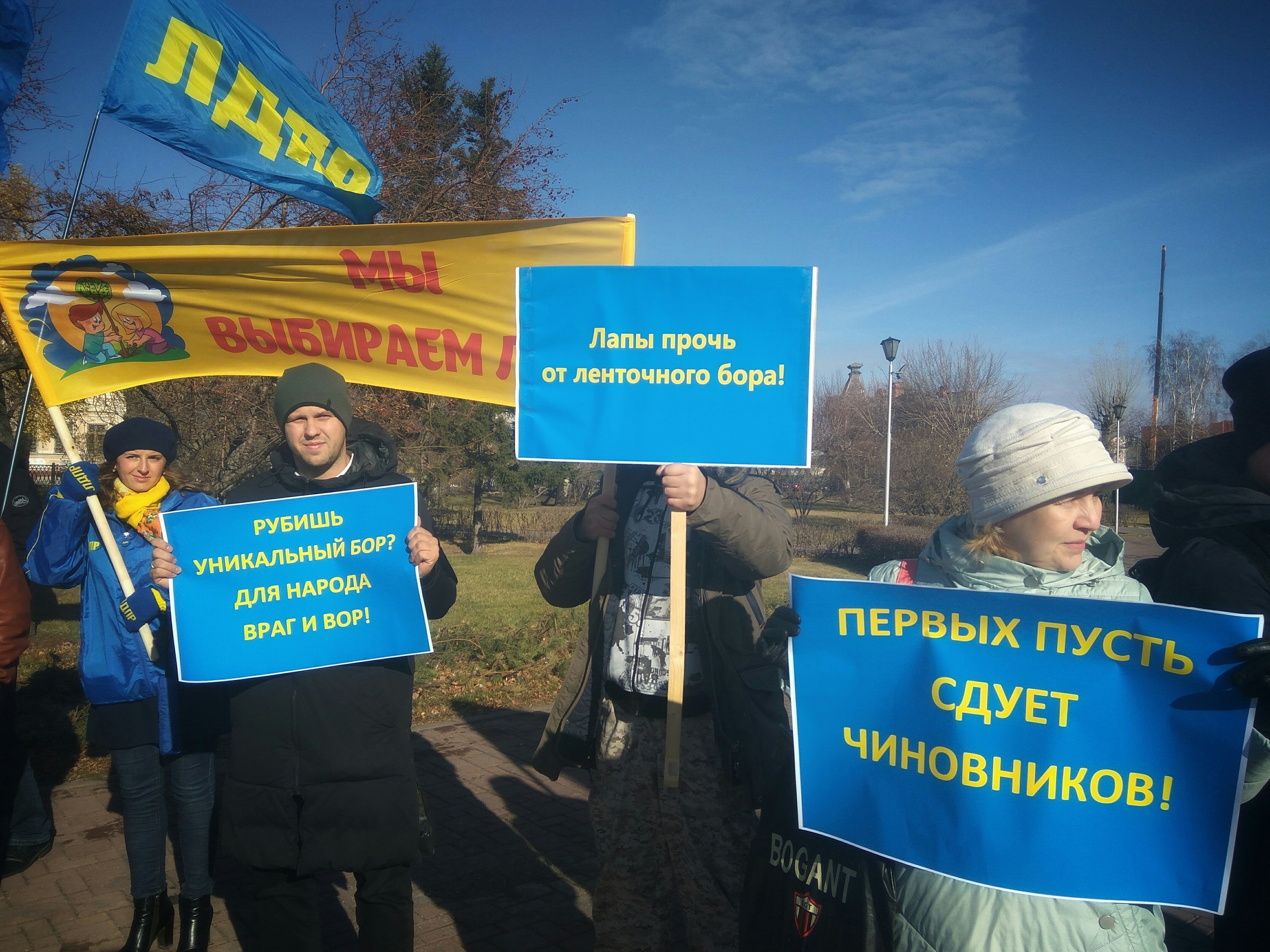 РУБИШЬ УНИКАЛЬНЫЙ БОР – ДЛЯ НАРОДА ВРАГ И ВОР!