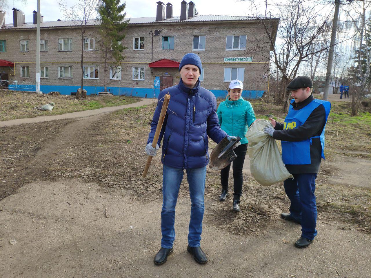 Субботник в Благовещенске