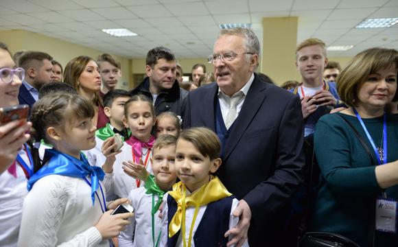 Владимир Жириновский открыл первый Международный чемпионат по ментальной арифметике