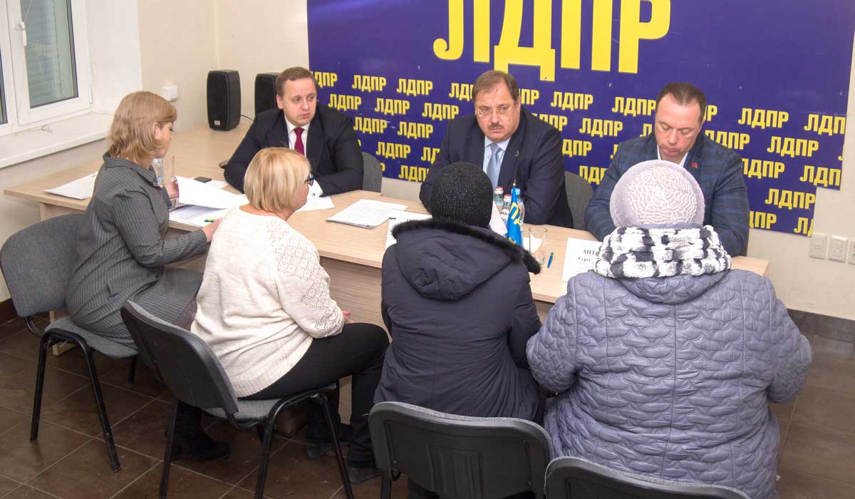 Борис Пайкин провел приём граждан