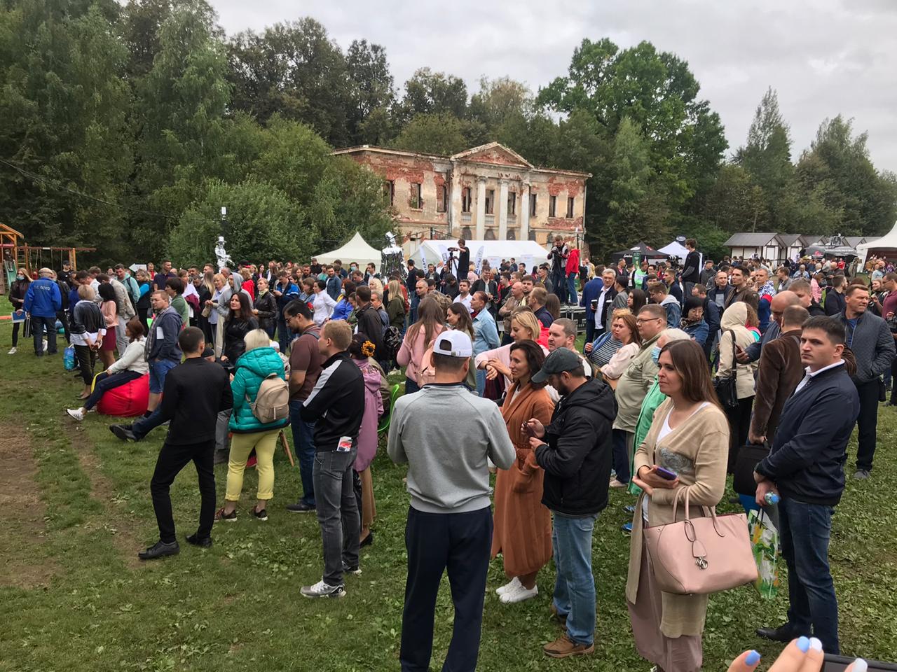 Бизнес пикник усадьба Гребнево