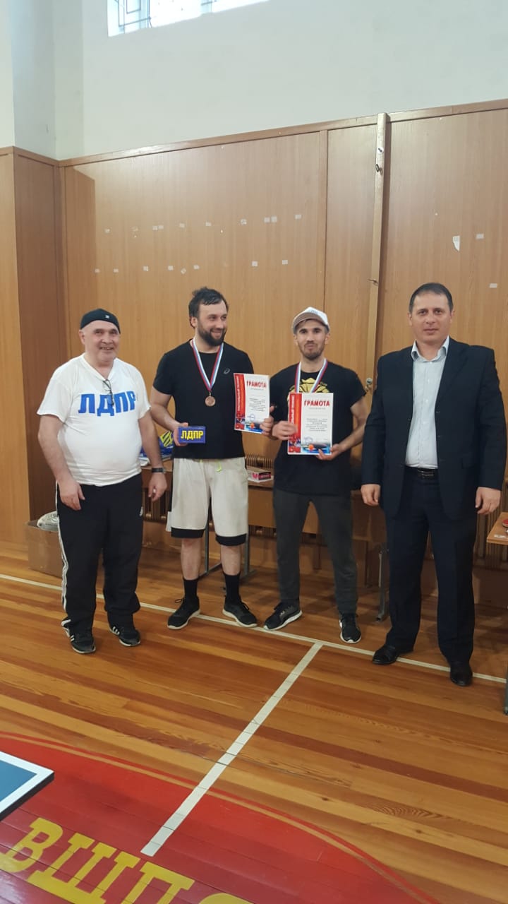 Первенство Буйнакска по настольному теннису.