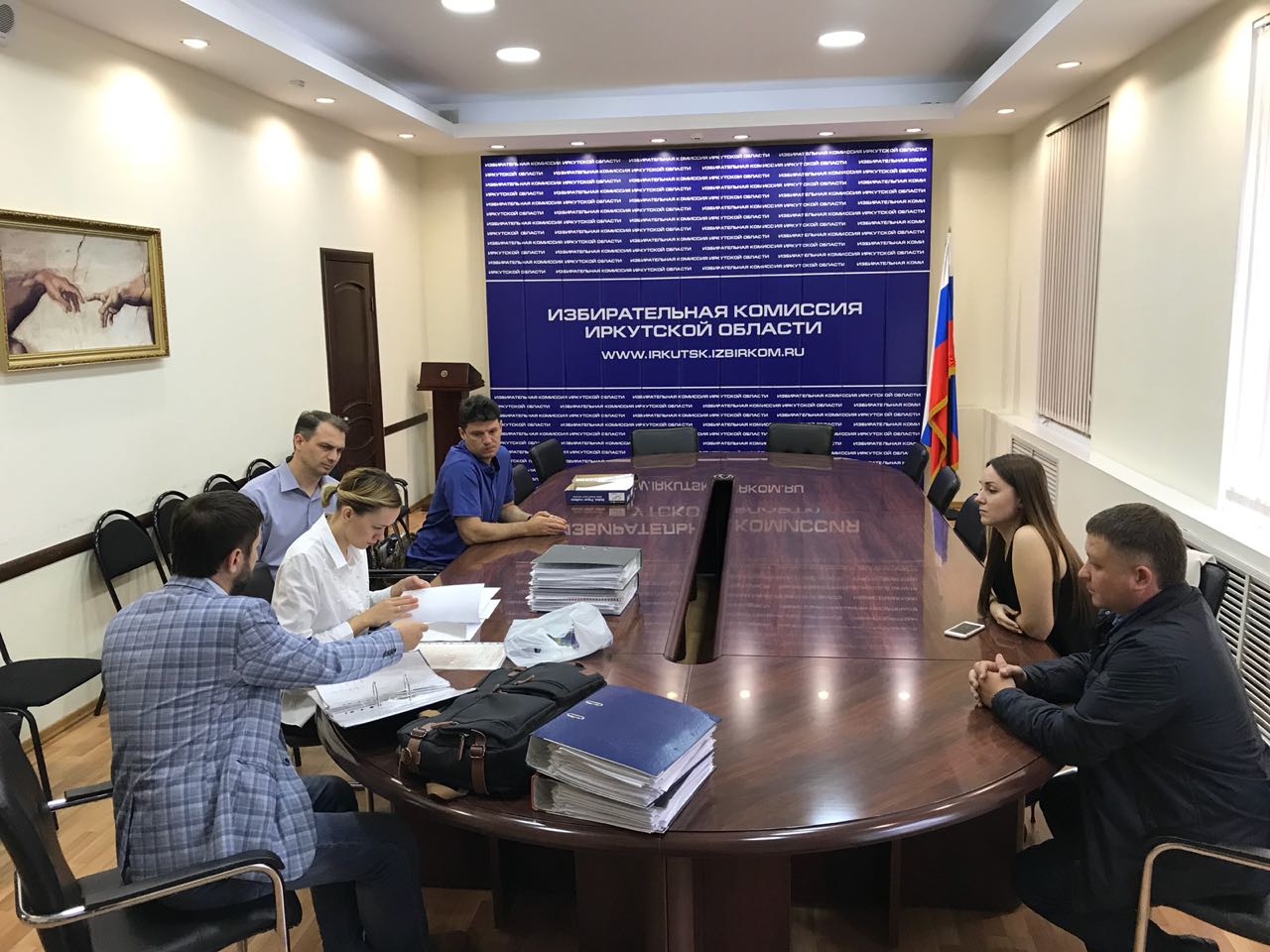 ИРО ЛДПР подало документы в Облизбирком для регистрации кандидатов в депутаты Областного парламента
