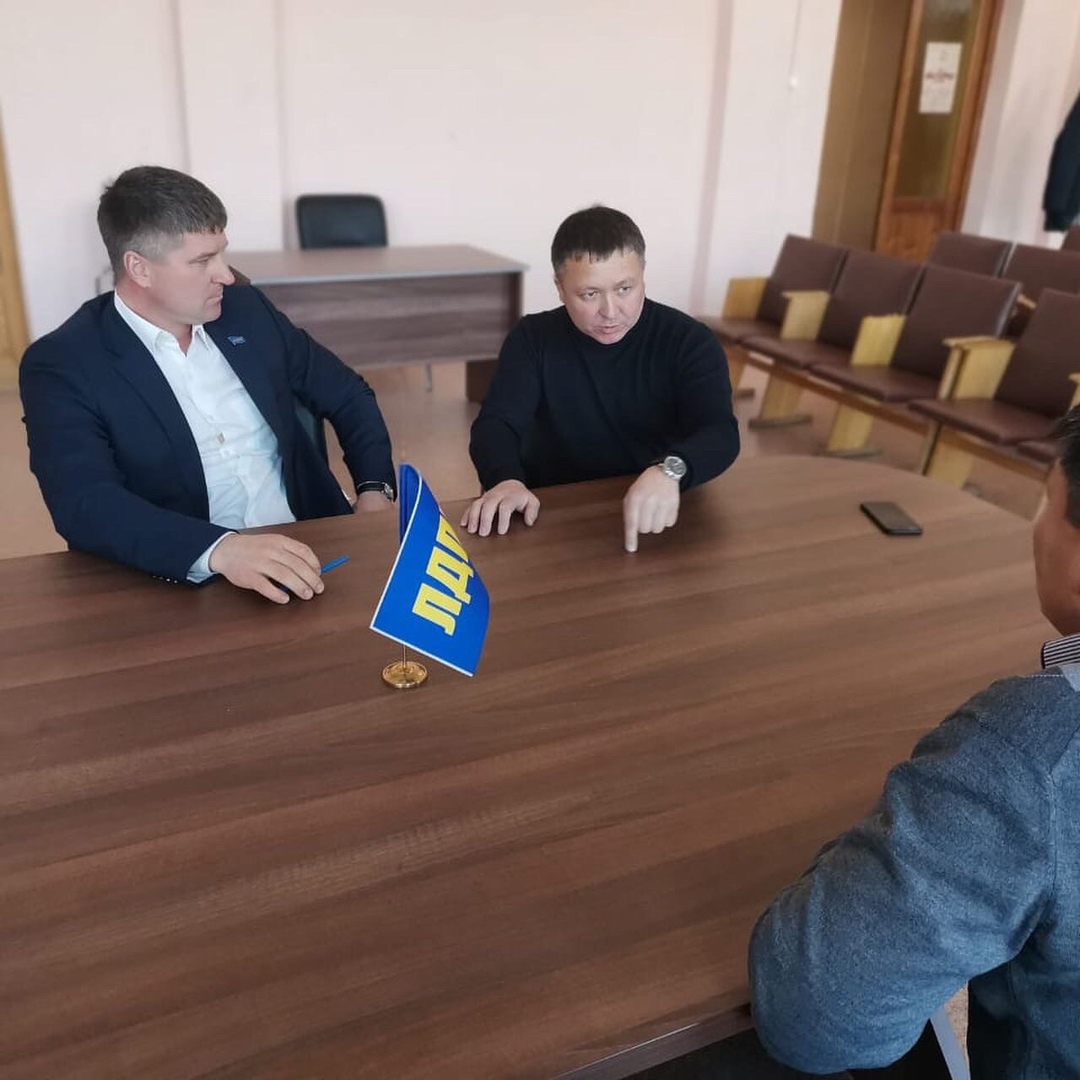 Заседание районной Ольхонской Думы, встреча с депутатами и главой Бугульдейского МО.