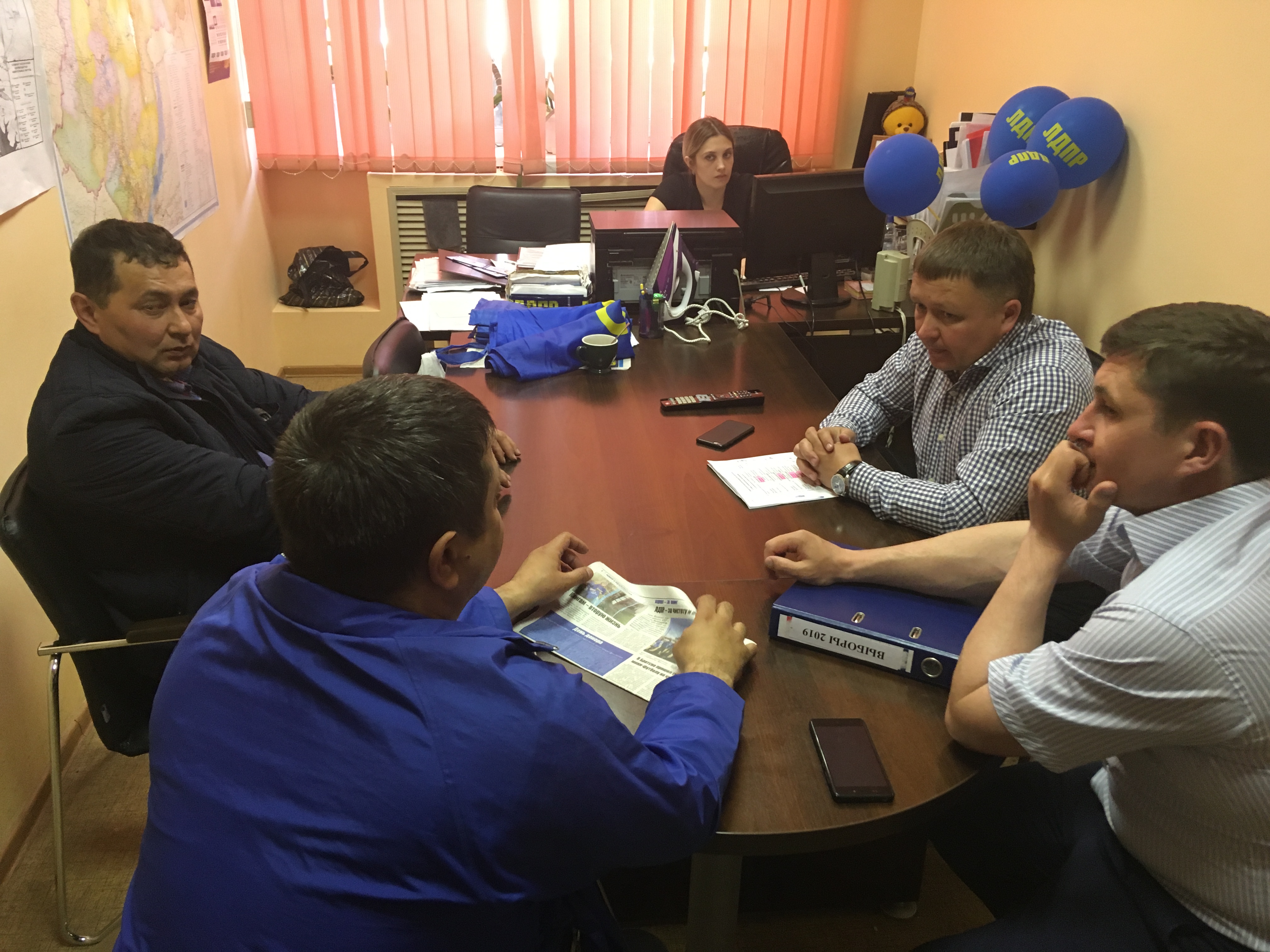 ПРИЁМ ГРАЖДАН В ШТАБЕ ИРКУТСКОГО РЕГИОНАЛЬНОГО ОТДЕЛЕНИЯ ЛДПР