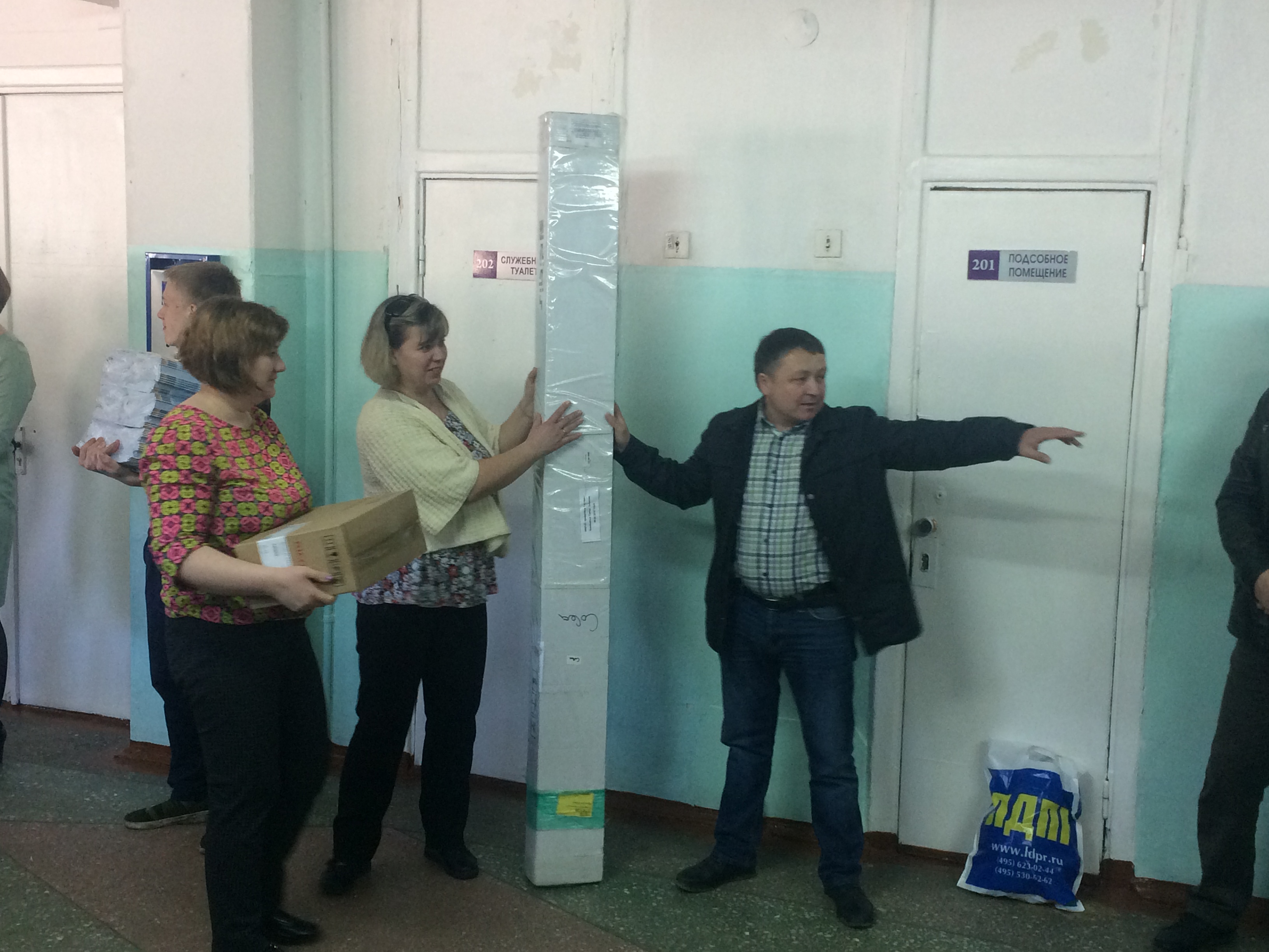 Новая встреча с ЛДПР в подшефной школе