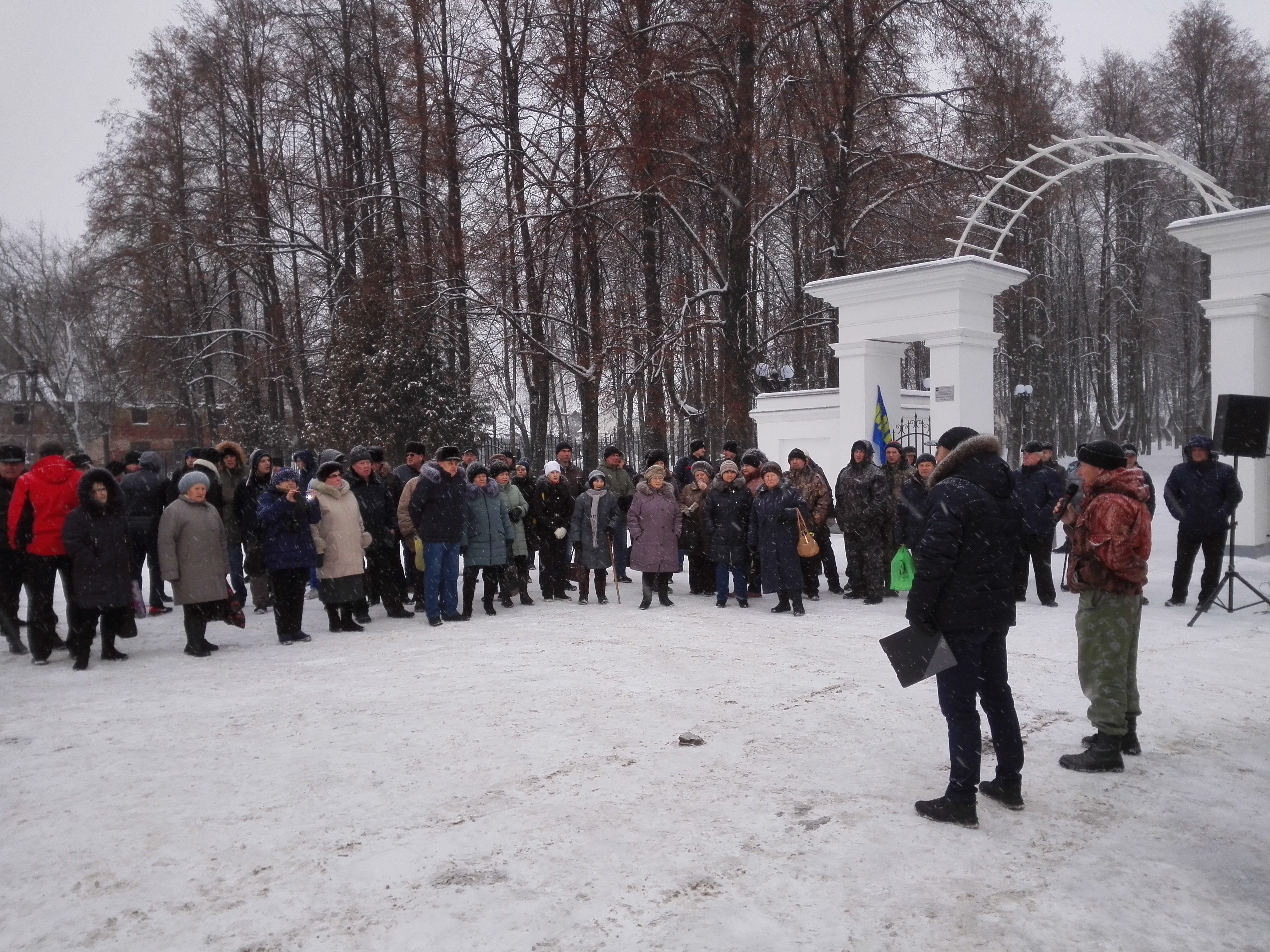 Митинг в Шуе