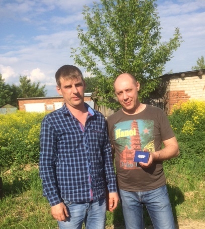 Вручение партбилета ЛДПР!