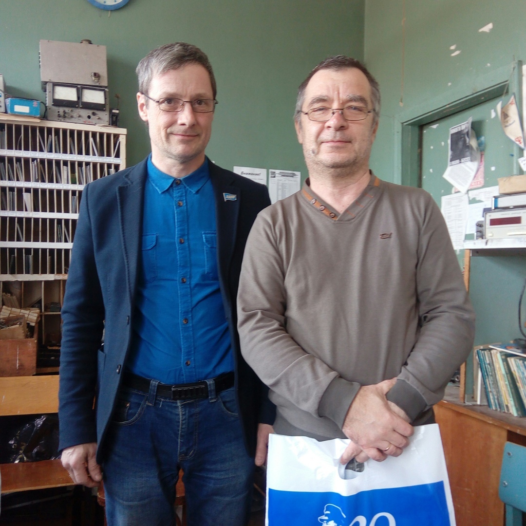 Калужские радиолюбители получили поздравления и подарки от ЛДПР!