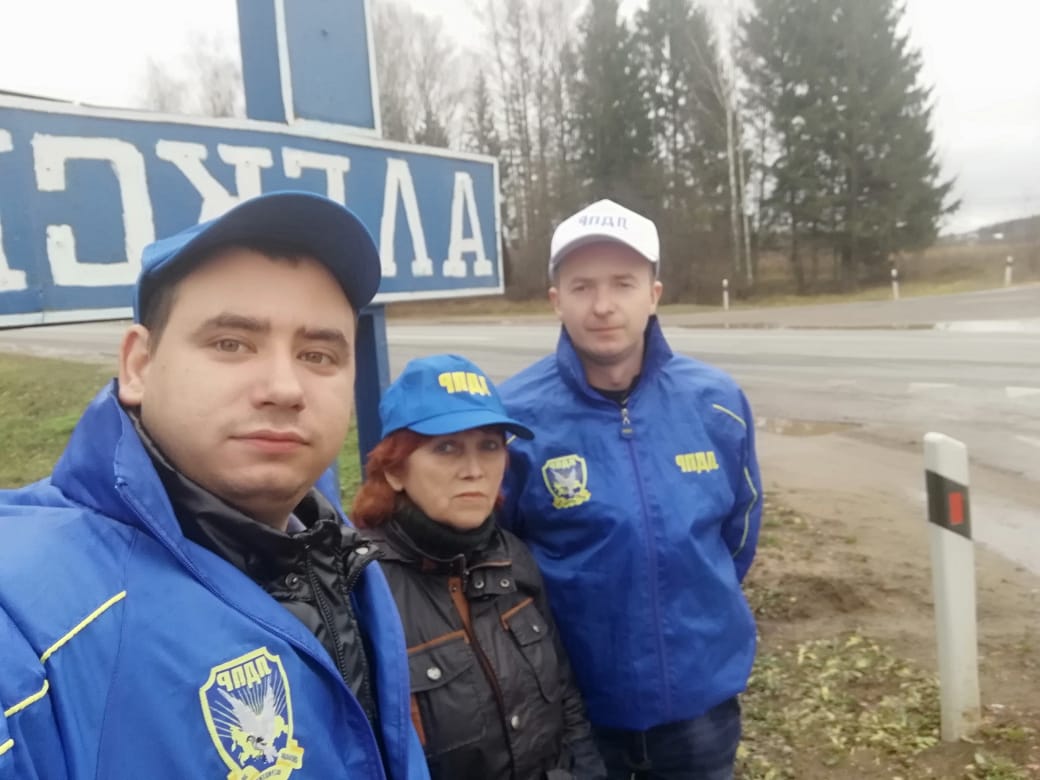 Автопоезд ЛДПР посетил Износковский район!