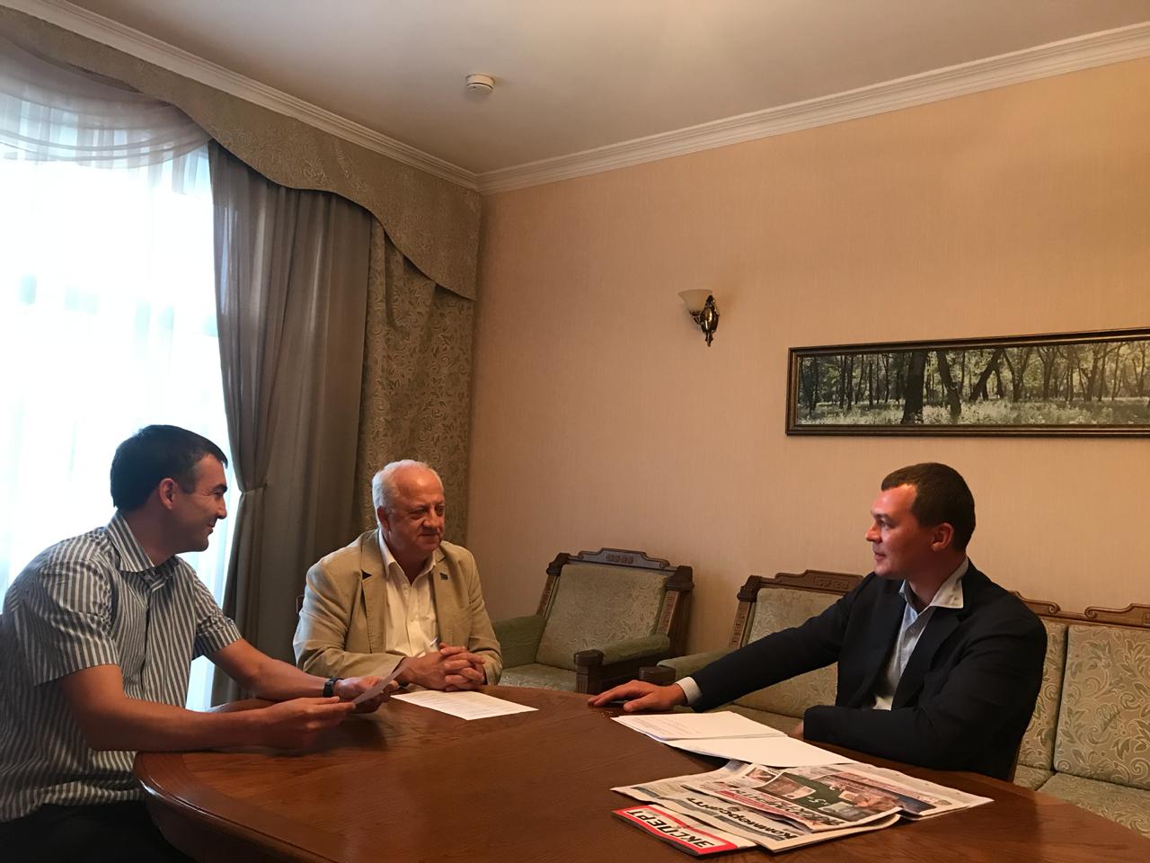 Встреча с депутатом Государственной Думы М.В.Дегтяревым