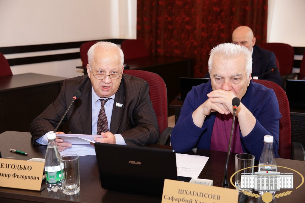 Владимир Безгодько принял участие в заседании президиума законодательного органа республики
