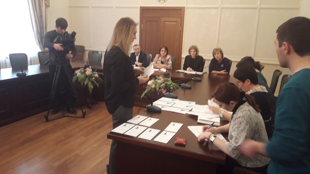 Уполномоченный представитель В.В.Жириновского приняла участие в жеребьевке по распределению бесплатного эфирного времени