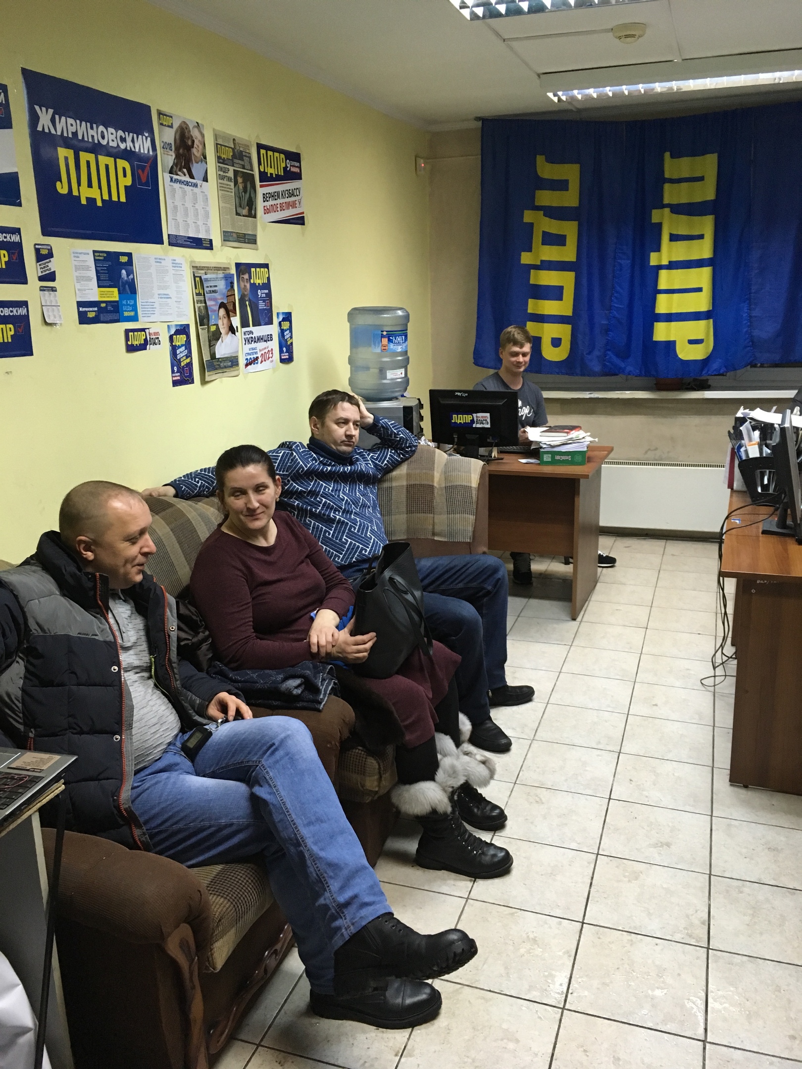 Первый рабочий день в этом году начался с собрания Координаторов Новокузнецкого городского отделения и близлежащий городов