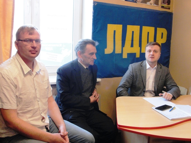 2 мая 2018 в помещении местного отделения ЛДПР города Прокопьевск состоялась встреча с жителями города Прокопьевск и Прокопьевского района