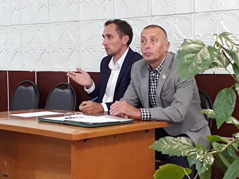 Владимир Костин и Николай Коврижных совершили рабочую поездку в Оричевский район