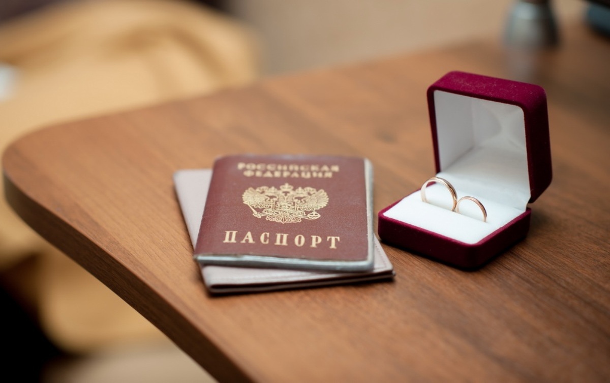 Паспорт Регистрация Брака Фото