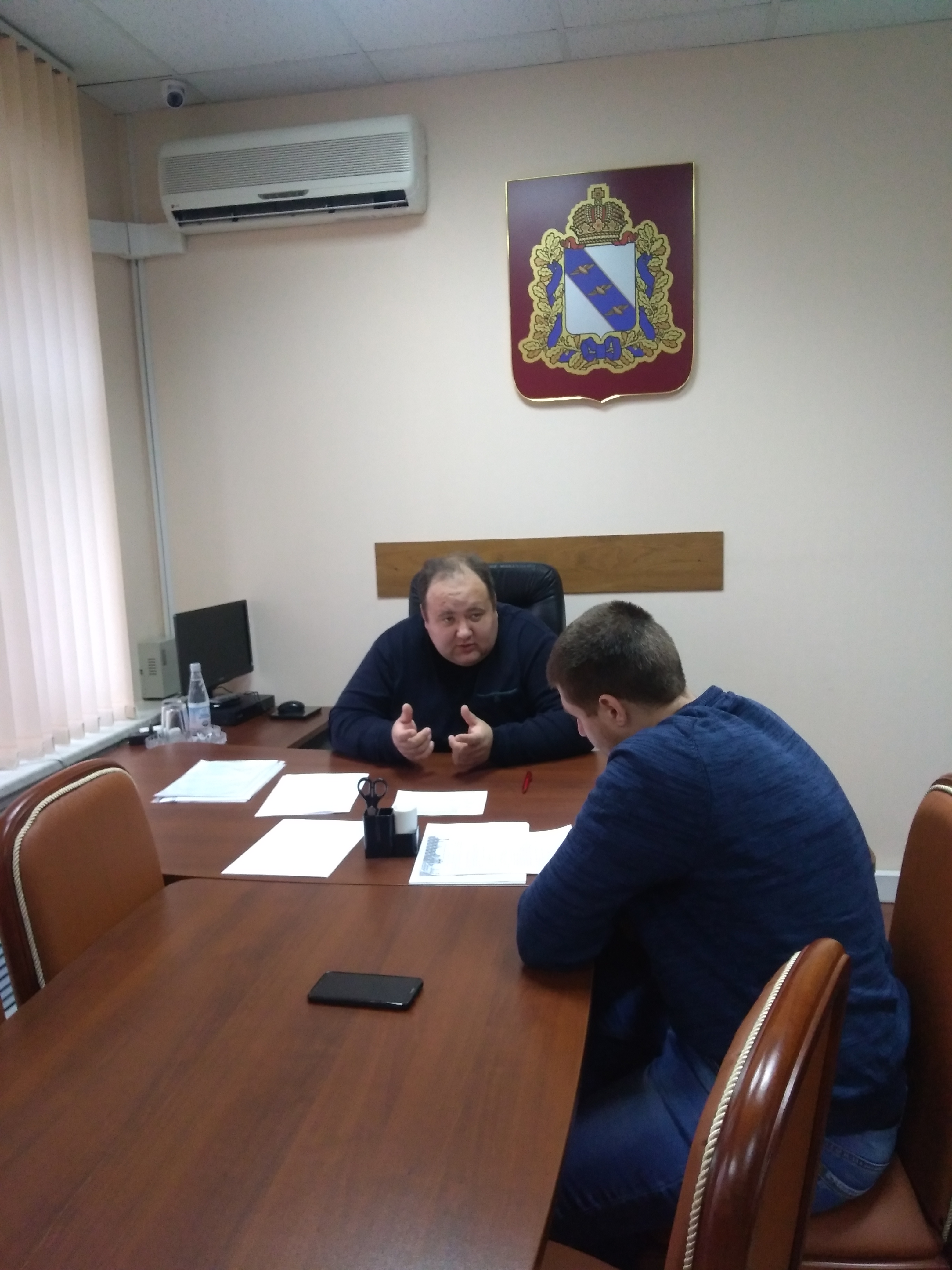 Встреча депутата от ЛДПР с Председателем "Союза пчеловодов"