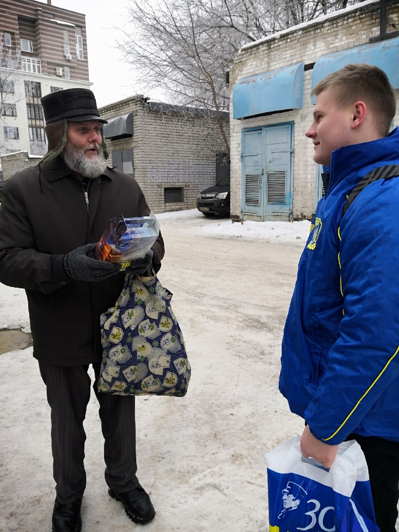 Представители НРО ЛДПР поздравили нижегородцев со Старым Новым годом