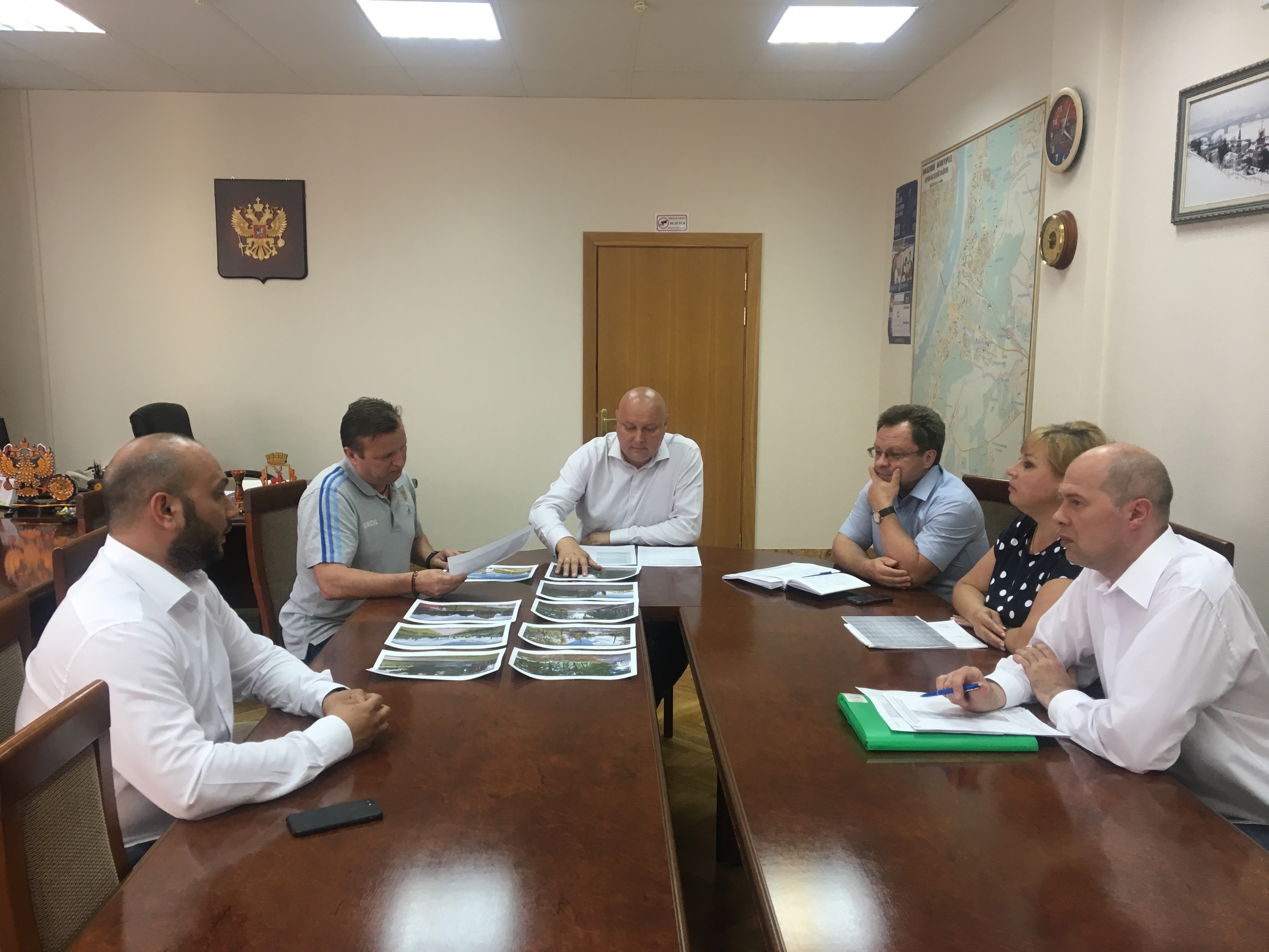 Руководитель фракции ЛДПР в Думе Нижнего Новгорода Герман Карачевский принял участие в совещании по благоустройству, в рамках реализации направления «Формирование комфортной городской среды»