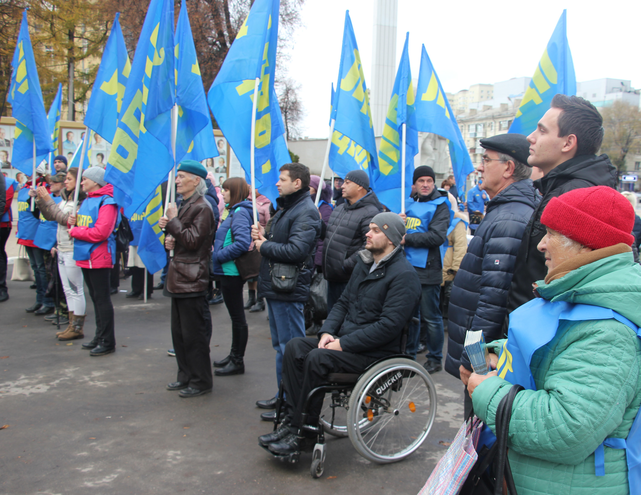 Праздничный митинг в Рязани