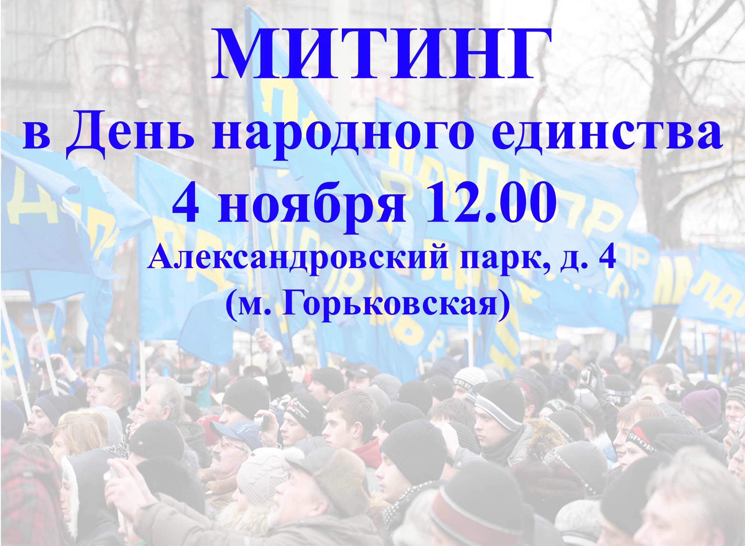 Проведи День народного единства с ЛДПР!