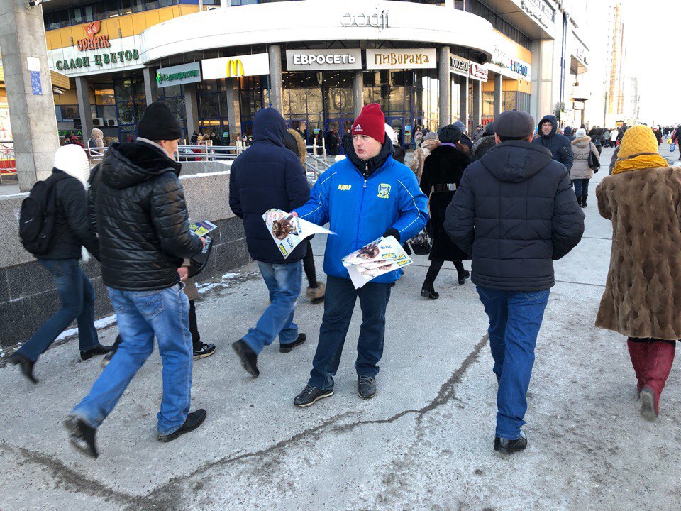 24 февраля в рамках предвыборной кампании состоялся очередной агитационный автопробег по станциям метро Чёрная речка, Удельная, Озерки и Проспект Просвещения.