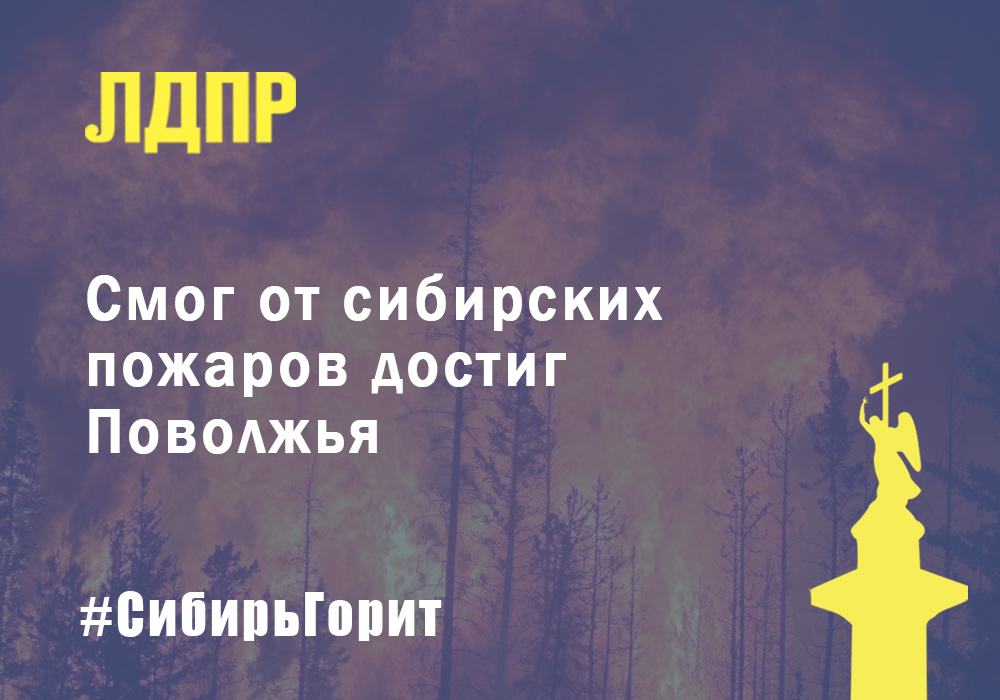 Адское пламя полыхает в Сибири. ЛДПР призывает действовать