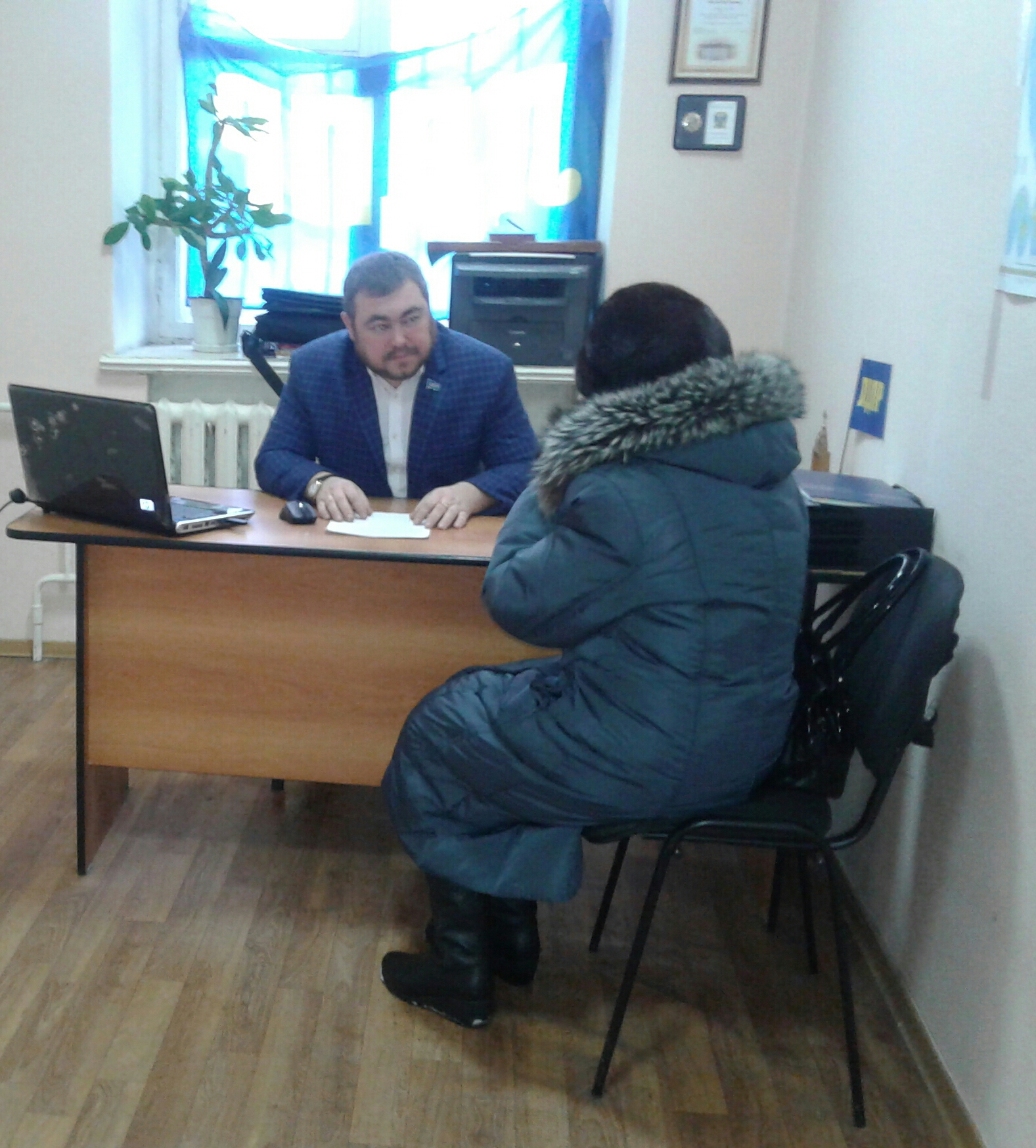 Николай Леушин провел очередной прием граждан в Ялуторовске