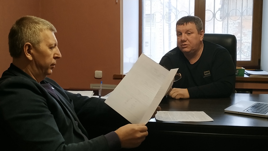 Алексей Чирков встретился с директором УК многоквартирного дома