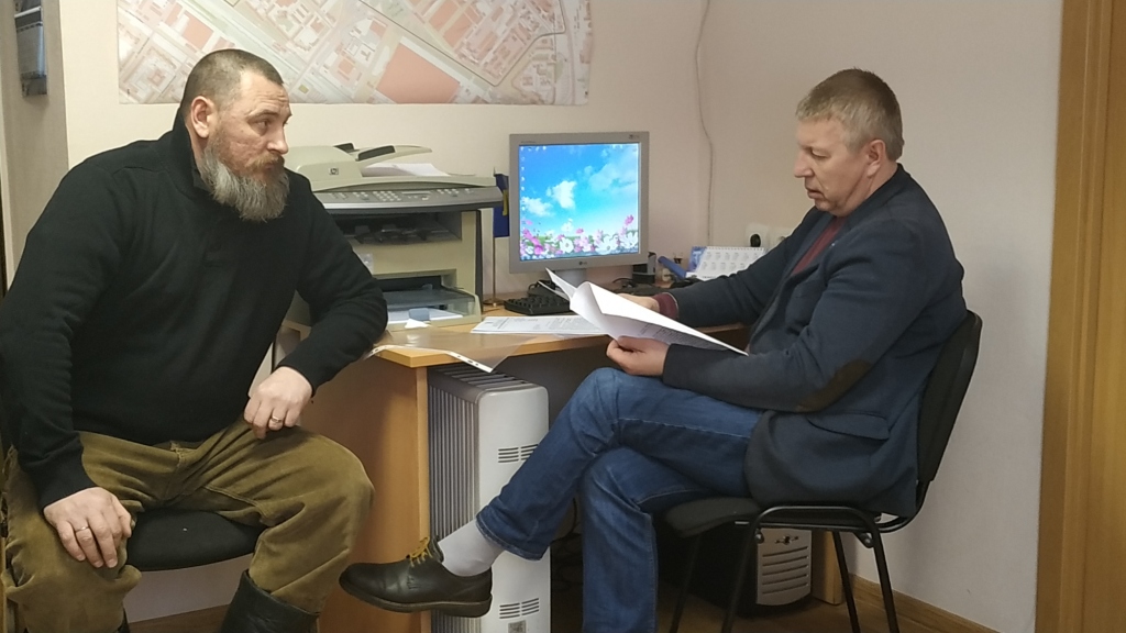 Алексей Чирков провел прием граждан