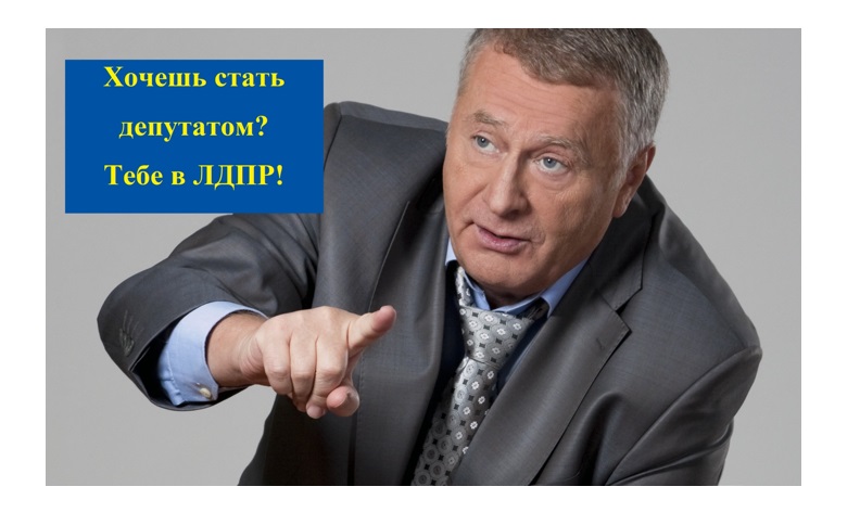 Хочешь стать депутатом? Тебе в ЛДПР!