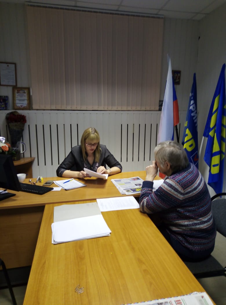 В реготделении ЛДПР прошел прием граждан