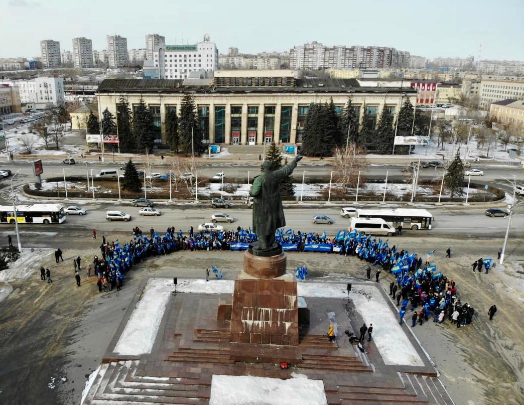 На митинг ЛДПР в Волгограде пришли 530 человек