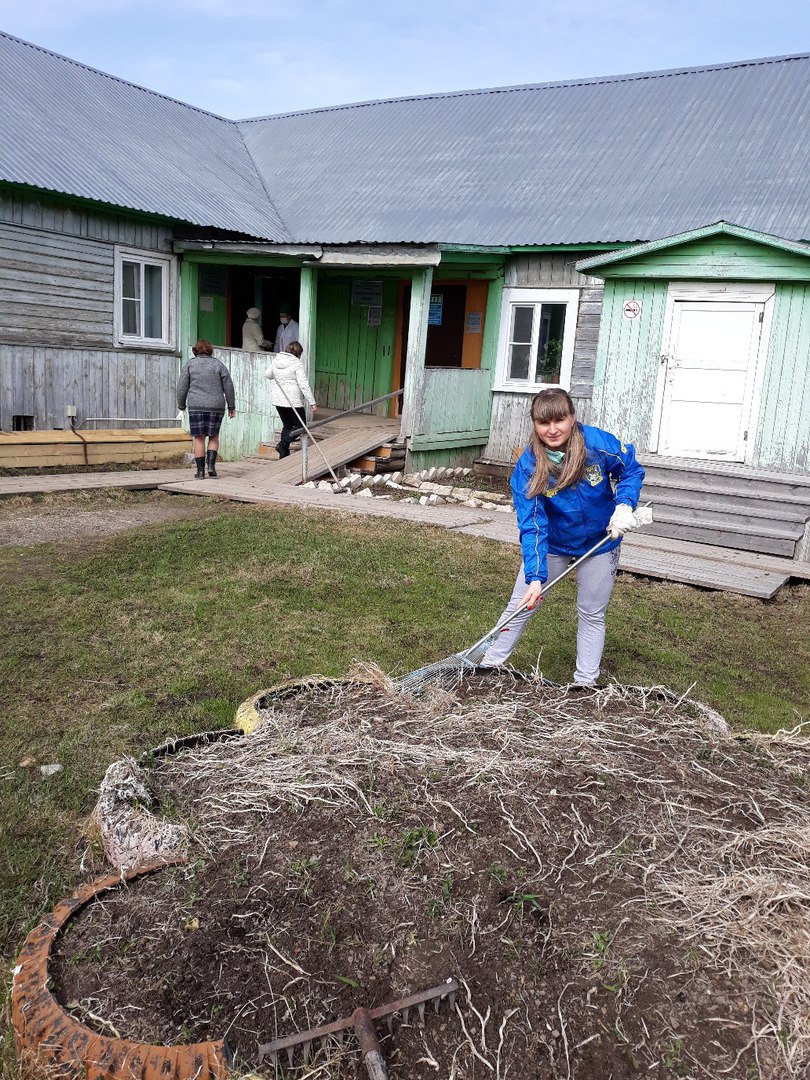 В селе Бабушкино прошел субботник