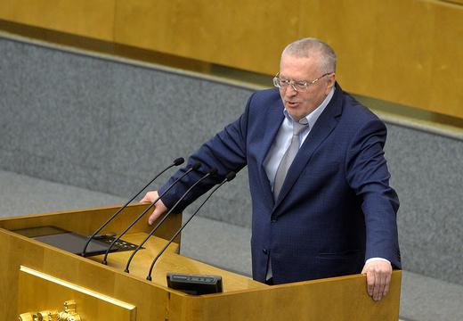Владимир Жириновский: ответные меры в отношении США поддержали обе палаты парламента