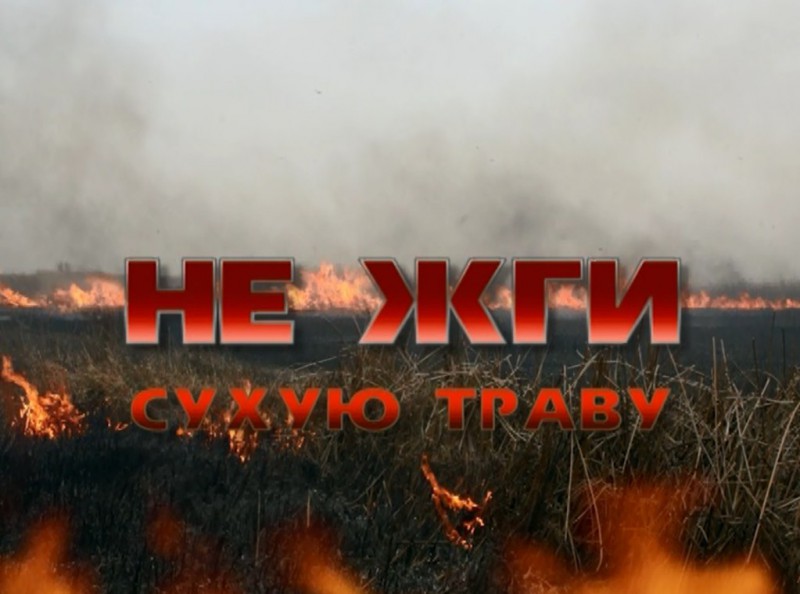 Не жги траву!