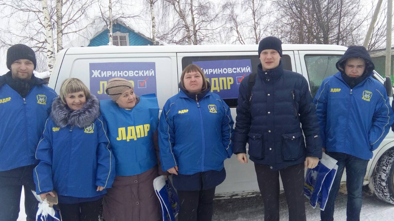 Десант Жириновского в Никольске