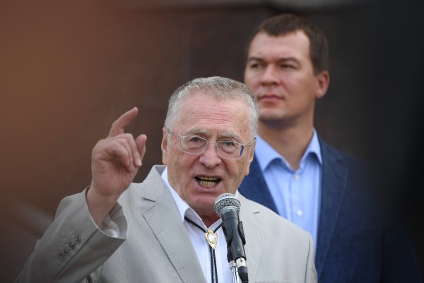 Владимир Жириновский отметил 55-летие приезда в Москву
